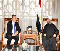 وزير الأوقاف يستقبل رئيس اتحاد إذاعات وتليفزيونات «التعاون الإسلامي»