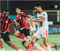 الزمالك يتقدم على الداخلية بهدف في الشوط الأول 