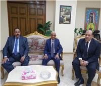 محافظ شمال سيناء يستقبل مدير الأمن الجديد 