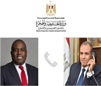 وزير الخارجية يؤكد لنظيره البريطاني: «لا بديل عن إقامة دولة فلسطينية»