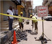 البدء في الجسات الأرضية للحل العاجل بشوارع عباس فريد والشونة بأسوان