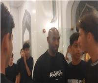 شيكابالا يحضر عزاء والد الفنان أحمد صلاح حسني