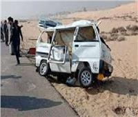 إصابة 7 أشخاص في حادث انقلاب سيارة على طريق إسكندرية الصحراوي