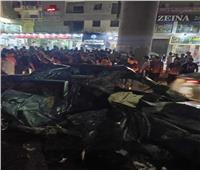 مصرع شخصين في حادث انقلاب سيارة بجسر السويس 