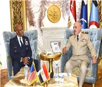 الفريق أحمد خليفة يلتقى رئيس هيئة الأركان المشتركة الأمريكية ..براون: نقدّر دور مصر الريادى لدعم ركائز الاستقرار بالمنطقة