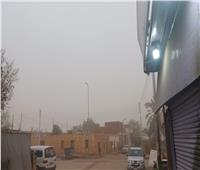 عاصفة ترابية تضرب مدينة أبو سمبل السياحية بأسوان