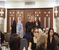 بدء عزاء السيناريست عاطف بشاي.. ومحمد العدل أول الحاضرين