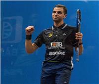  علي فرج يتأهل لنهائي بطولة مصر المفتوحة للإسكواش