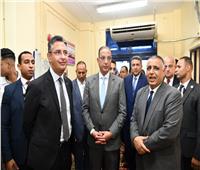 وزير التموين ومحافظ الفيوم يتفقدان الصومعة المعدنية والمخبز الآلي بمطاحن مصر الوسطى