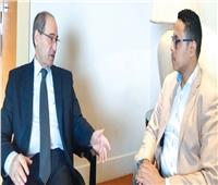 وزير الخارجبة السوري لـ«الأخبار»: العلاقات السورية المصرية صنعها التاريخ | حوار
