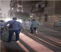 تشكيل لجنه هندسية لمعاينة عقار شبرا مصر المنهار| صور 