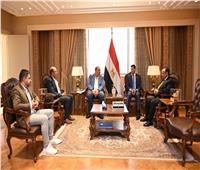 وزير الرياضة يلتقي رئيس اتحاد الووشو كونغ فو