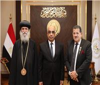 وزير العدل يستقبل وفد الكنيسة الأرثوذكسية