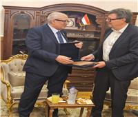 رئيس استئناف القاهرة يبحث مع وفد ألماني تبادل الخبرات في مجال التحكيم