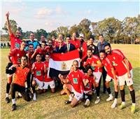 الميني فوتبول يواجه جنوب إفريقيا في نصف نهائي أمم أفريقيا