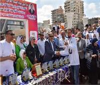                                                انطلاق فعاليات ماراثون الجري بالزقازيق 