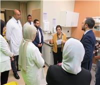نائب وزير الصحة تتفقد وحدة أسرة سيدي بشر وتشيد بجهود الفريق الطبي
