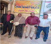 فريق التدخل السريع بالغربية ينجح في إنقاذ سيدة مُسنة من التشرد 