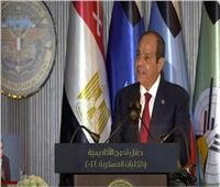 نص كلمة الرئيس السيسي خلال حفل تخرج الكليات العسكرية