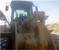 انتشال جثة سائق لودر سقطت عليه صخور جبلية أثناء عمله في قنا 