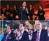وزراء الخارجية والصحة والثقافة يحضرون حفل مدحت صالح بمهرجان الموسيقى