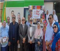 نائب محافظ القليوبية تتفقد القوافل الطبية بالمبادرة الرئاسية «بداية» 