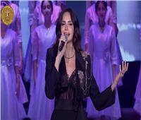 آمال ماهر تقدم أغنية «مصر.. شعب.. جيش» خلال الندوة التثقيفية الـ40