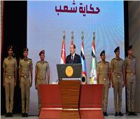 الرئيس السيسي: نصر أكتوبر كان وسيظل علامة فارقة في تاريخ وطننا العزيز