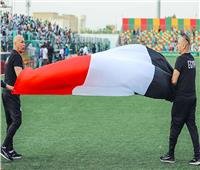 احتفالات منتخب مصر مع الجماهير بعد التأهل إلى كأس أمم أفريقيا 2025