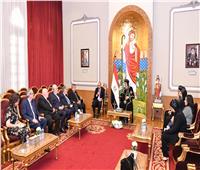 البابا تواضروس يستقبل وفدًا من سفراء أمريكا اللاتينية