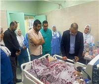 مدير التأمين الصحي بالقليوبية يتفقد مستشفى بنها 