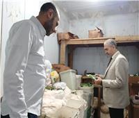 «دقيق ومخلل وتمر غير صالحين» فى حملة تموينية على المخابز بالإسكندرية 
