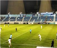 طلائع الجيش يتقدم على غزل المحلة في الشوط الأول