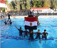 رئيس جامعة جنوب الوادي يفتتح البطولة الثالثة للسباحة لأسرة طلاب من أجل مصر