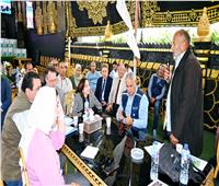 محافظ البحيرة والسفير الكندي يشهدان حفل تخرج مدارس المزارعين الحقلية بحوش عيسى