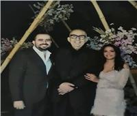 محمد التاجي يحتفل بخطبة ابنه على حفيدة فنان شهير