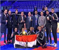 مصر تحصد المركز الثاني في الترتيب العام لكأس العالم للكاراتيه 
