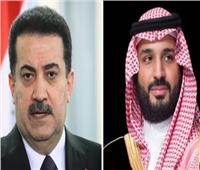 رئيس الوزراء العراقي وولي العهد السعودي يؤكدان ضرورة ضمان وحدة الأراضي السورية