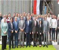 وزير التموين ومحافظ البحيرة يتفقدان صومعة دمنهور لحفظ الحبوب
