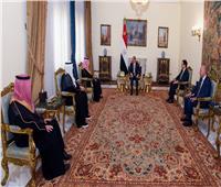 الرئيس السيسى يستقبل الأمير بدر بن عبدالله بن فرحان وزير الثقافة بالسعودية