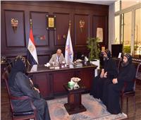 محافظ الأقصر يبحث شكاوى رهبان دير الأنبا متاؤوس الفاخورى بإسنا