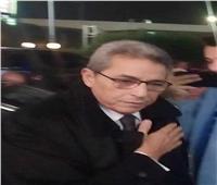 محمود سعد يقدم واجب العزاء في الفنان نبيل الحلفاوي 