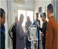 وفد من وزارة الصحة في زيارة لمستشفيات شمال سيناء