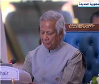 رئيس وزراء بنجلاديش يشكر السيسي على التنظيم الجيد لفعاليات قمة الدول الـ8
