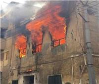 إصابة طفلين باختناق فى حريق شقة بالمنصورة