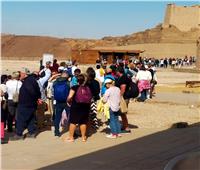 معبد إدفو يستقبل  9 آلاف سائح خلال رأس السنة 