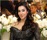ميرهان حسين تتألق بالأسود في حفل زفاف مي فاروق ومحمد العمروسي | صور
