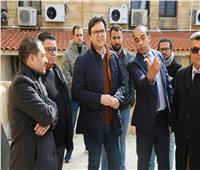 وزير الثقافة يتفقد أعمال تطوير مسرح بيرم التونسي بالإسكندرية 