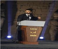 بمناسبة تكريمه.. مؤتمرا صحفيا لـ «خالد النبوي» بمعبد الأقصر| اليوم