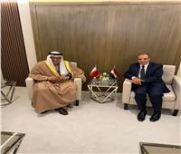على هامش اجتماعات الرياض.. وزير الخارجية يلتقي نظيره البحريني